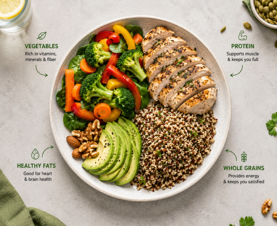 meal chart for weight loss